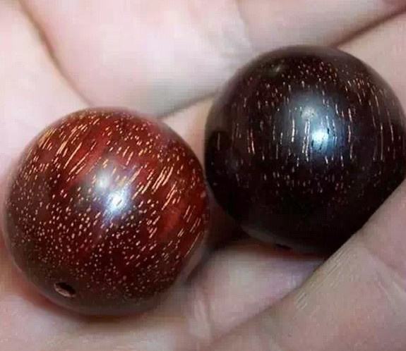 印度小叶紫檀真假金星辨别特征及简单实用方法—檀缘讲解