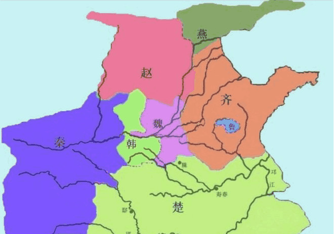 战国七雄图