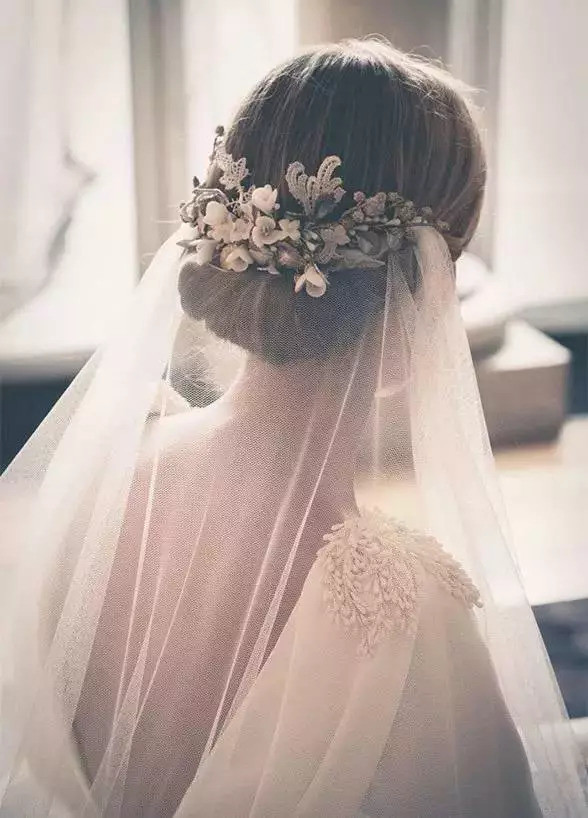 备婚|新娘发型 头纱的搭配技巧!