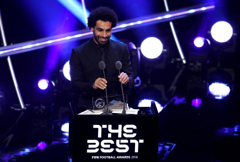 FIFA年度最佳进球:萨拉赫获奖 力压贝尔C罗惊