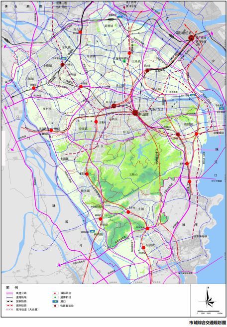 广州18号地铁线或经民众,中山市域组团发展规划完成