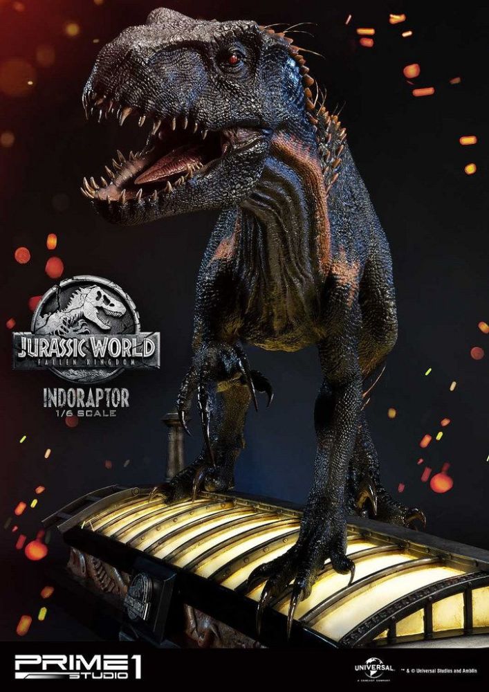 的新作 「暴虐迅猛龙」(インドラプター/ indoraptor) 1/6比例全身