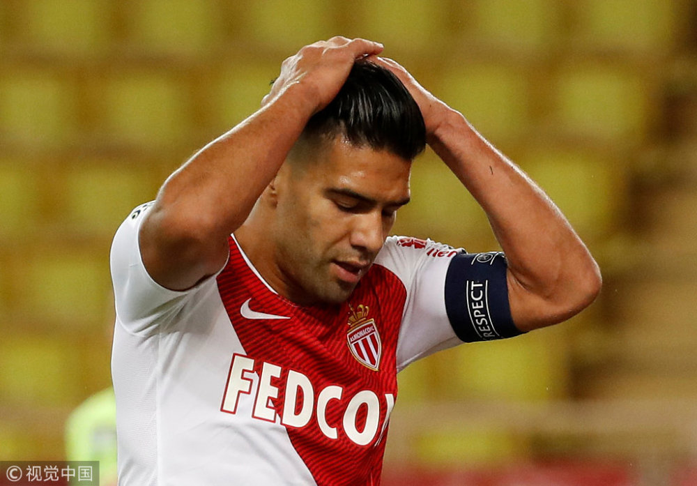 法甲-摩纳哥0-1负昂热6轮不胜 法尔考状态低迷