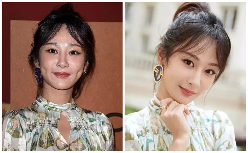 明星未修图照片和修过图照片,真的是女神和路人的差别