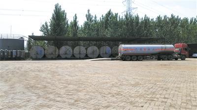 “黑油站”遍布河北沧州国道