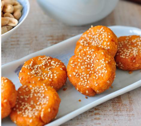 早餐要吃红薯饼,不蒸不炸好吃不上火,松软香甜