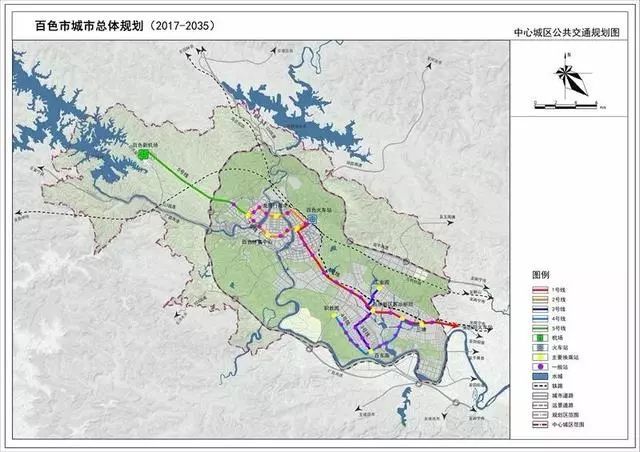 那坡,凌云,乐业将通火车……百色未来17年城市规划