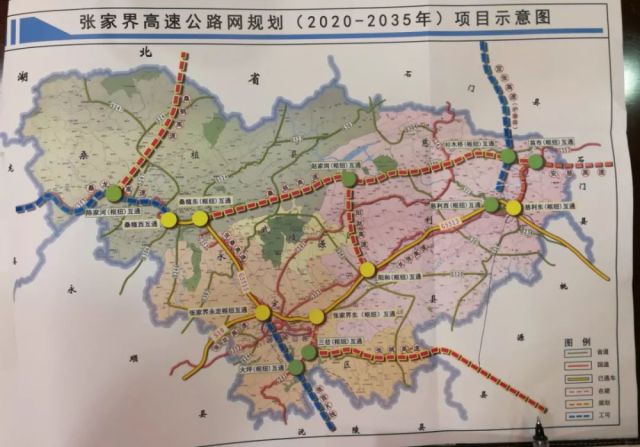 沅古坪人莫急,张桃高速规划方案出笼