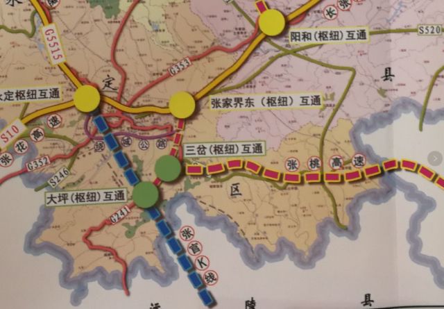 沅古坪人莫急,张桃高速规划方案出笼