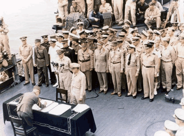 二战疑云,日本投降地点为何选在美军的军舰上
