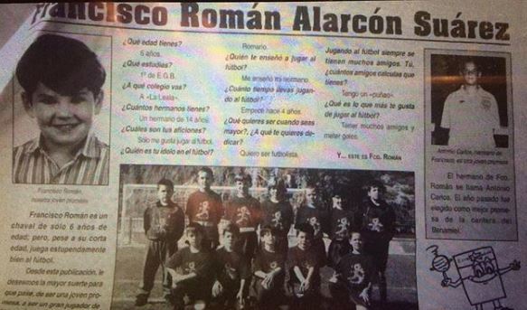 伊斯科6岁接受采访萌照曝光:还是个小胖子 偶