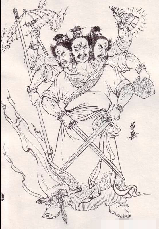 三只眼不只二郎真君,盘点道教神话中拥有三眼