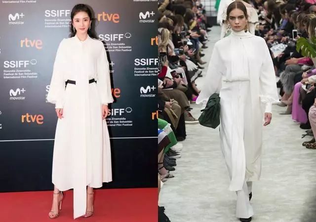 杨幂未P照片曝光,跟工作室精修图相差巨大,网