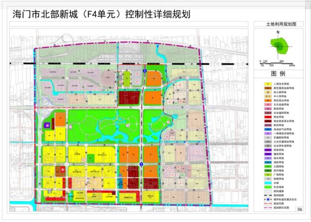 海门北部新城详细规划公示!你想了解的一切都在这里!