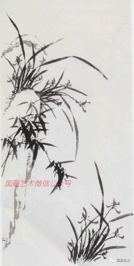 图文教程:写意兰竹画法