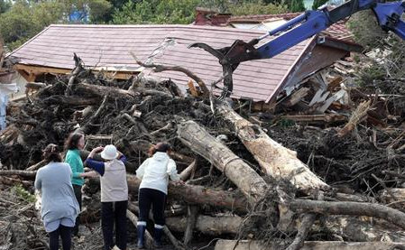 超强台风 潭美再次登陆日本 关西机场提前做