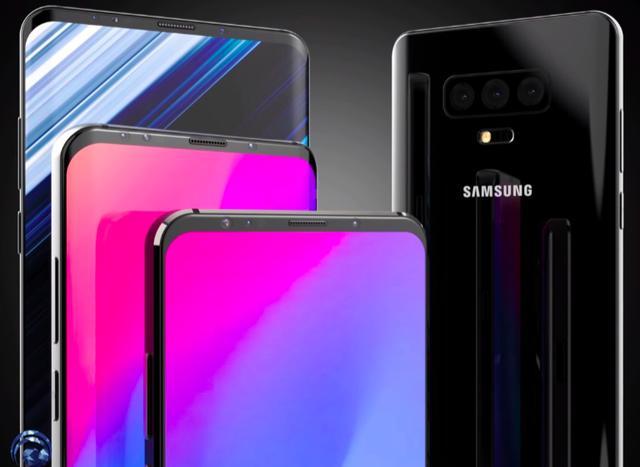 三星S10首次现身 这才是三星全面屏手机的真