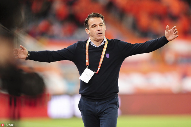 人和主帅满意客场拿到一分 目睹韩鹏谢场感叹