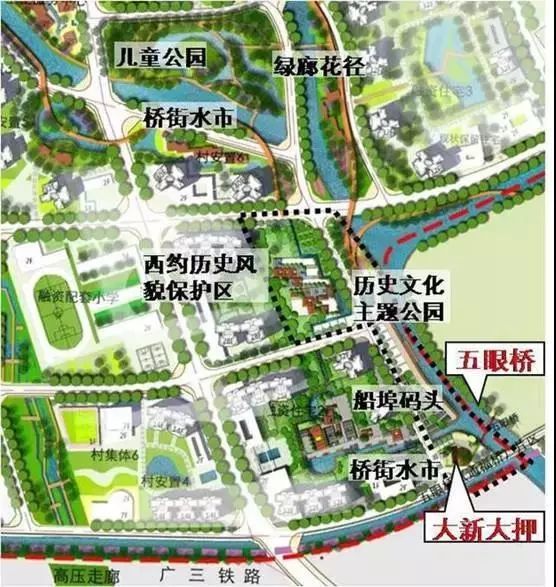 白鹅潭大规划!五眼桥片区再调整!大量居住用地放出!