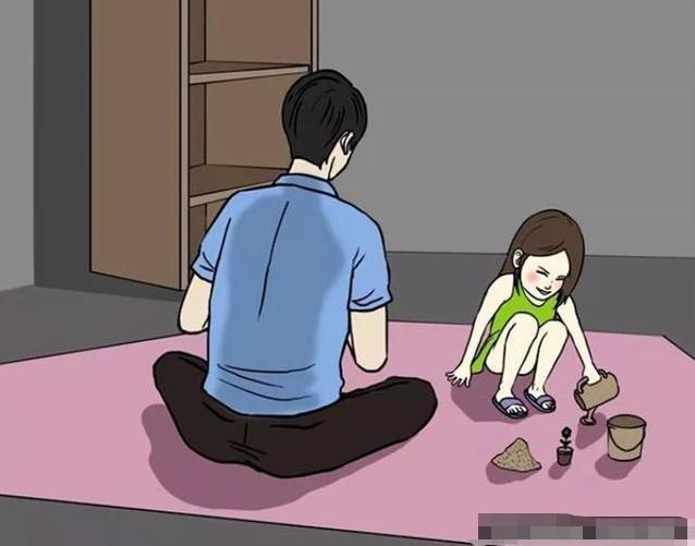 搞笑漫画:爸爸重女轻男的后果!