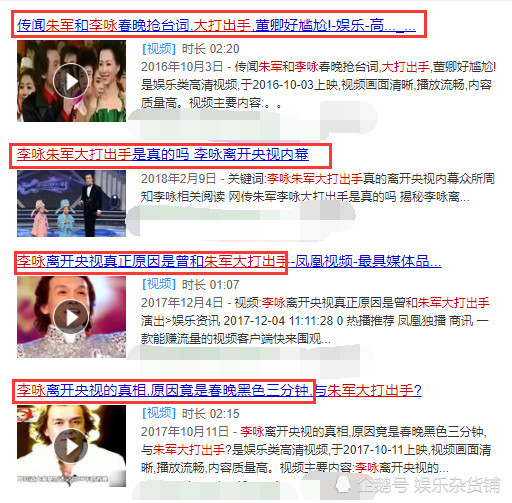朱军李咏被传在春晚后台打架，朱军回应：搞笑（组图） - 2
