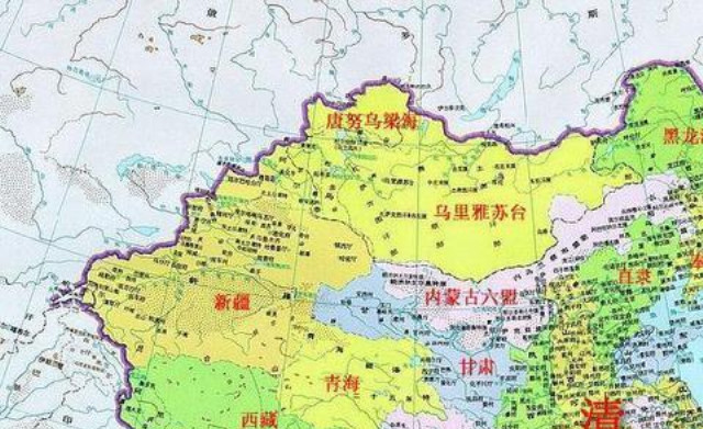 最全历代疆域地图,看完这6张地图,才知道以前的中国竟图片