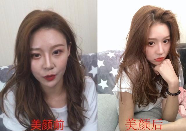 抖音网红美颜前后对比,温婉蔡萝莉上榜,差距最小的是最火的她