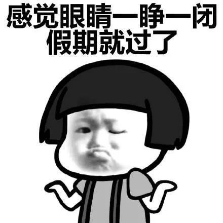 今天已经是春节假期最后一天了 眼睛一闭一睁 就好像一场梦