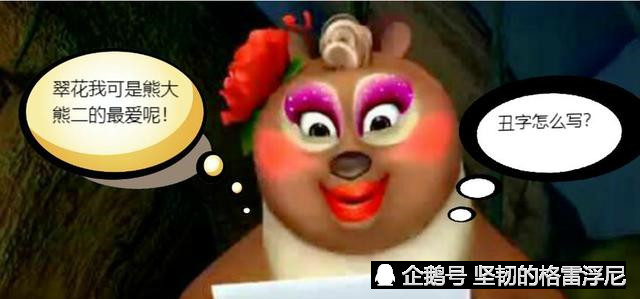 熊出没小剧场:光头强爆光五位美女的丑照,纳雅的照片真让人心疼