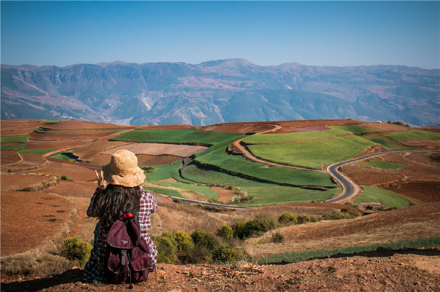 云南东川红土地几月去最美?东川红土地摄影游