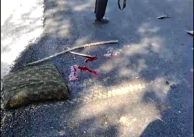 【昌图农用三轮与电动车相撞】三轮车进了沟 