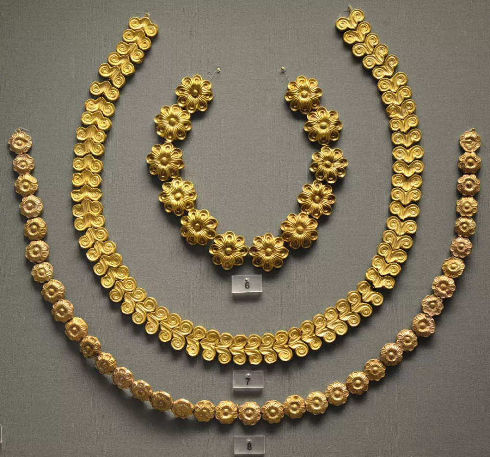 现代西方珠饰的灵感源泉,古希腊黄金艺术