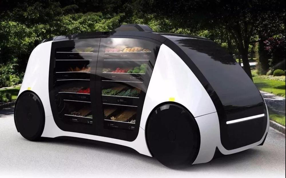懒癌专用“移动超市”悄咪上线:无人驾驶吹了这么多年终于靠谱了