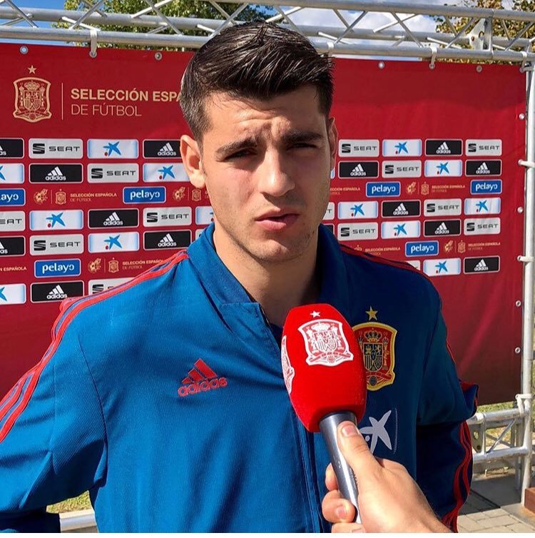 西班牙国家队号码:莫拉塔7号 9号归属81分钟6