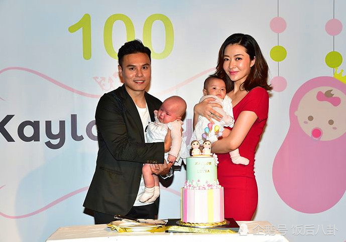 熊黛林晒双胞胎女儿近照,一母同胞的两姐妹却