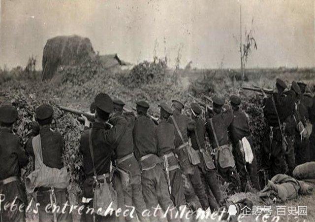1911年武昌首义时辛亥革命的历史老照片