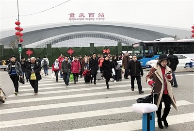 “米”字型高铁网逐步形成 重庆铁路驶入发展快车道