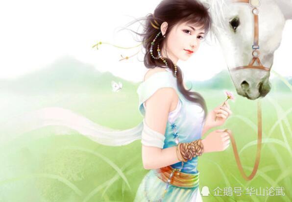 金庸小说最难追的四位美女,小龙女和黄蓉入选