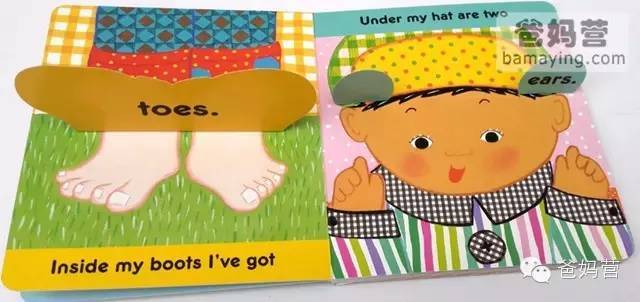 2-6岁英文启蒙必看的10本【翻翻书】和【洞洞
