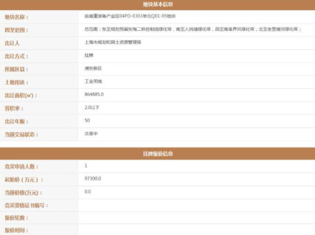 特斯拉上海工厂选址浮出:临港挂牌出让86万平