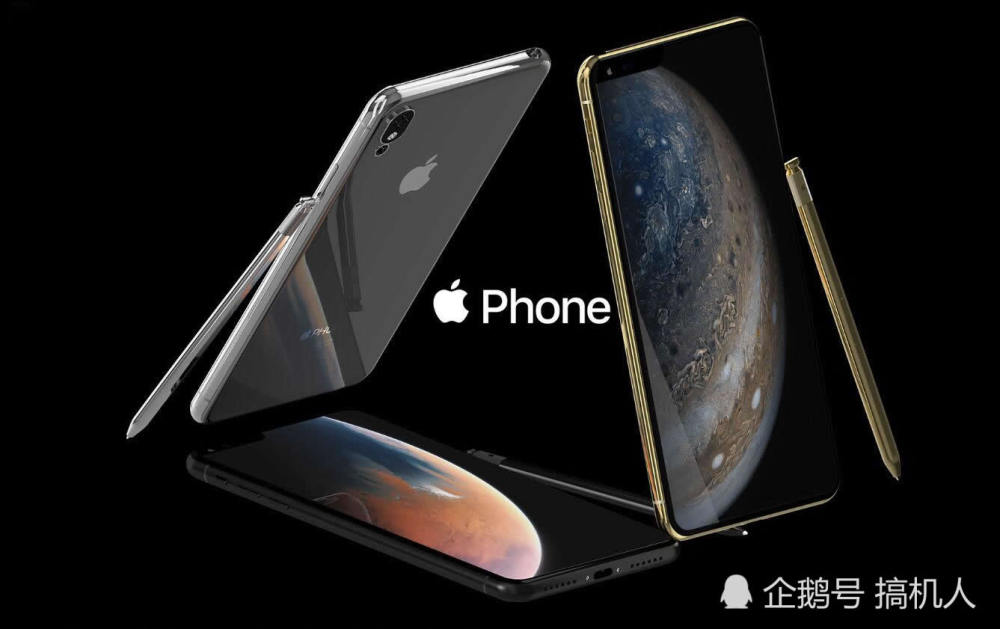 iPhone12概念机:后置5颗镜头+斜刘海 你还觉得