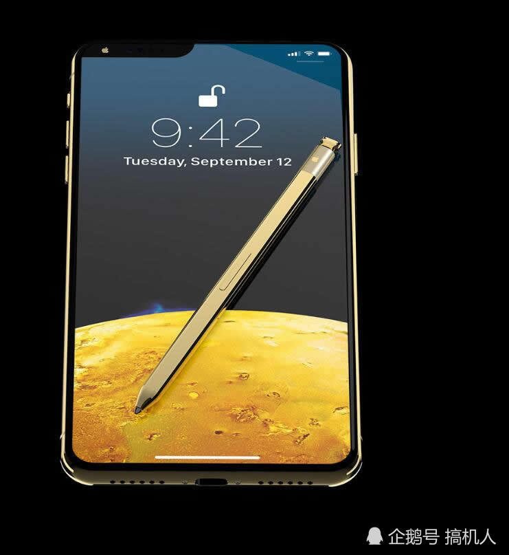 iPhone12概念机:后置5颗镜头+斜刘海 你还觉得