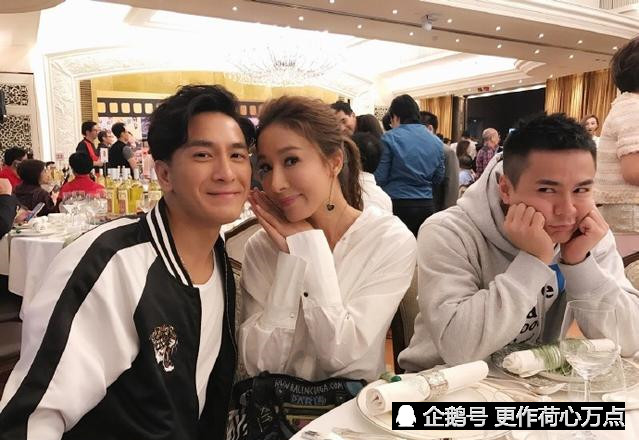 杨怡和马国明同台吃饭拍合照忽略罗仲谦,罗仲谦发微博