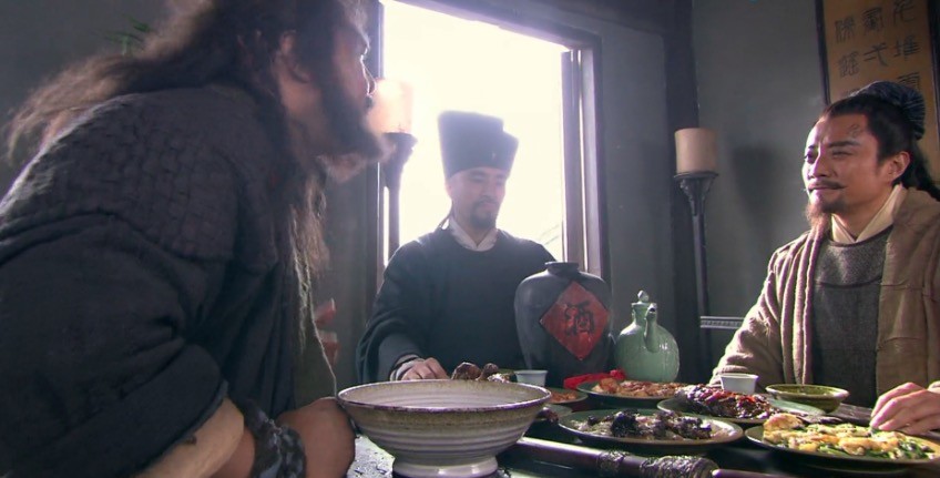 《水浒传》忍字头上一把刀,李逵为了忍,受着吞