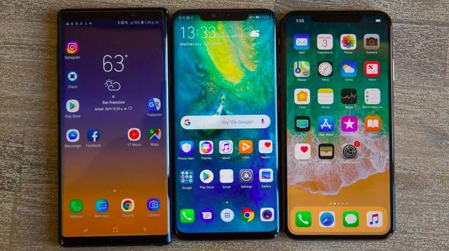 华为mate20系列全面对比苹果三星 谁才是更完