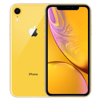 京东apple iphone xr (a2108) 128gb 黄色 移动联通电信4g手机 双卡双