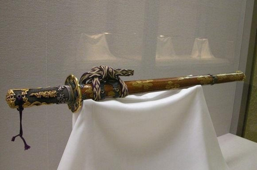 中国国宝级唐刀,"水龙剑"被日本收藏,日本圣武天皇佩刀