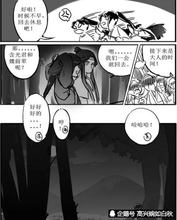 魔道祖师:忘羡婚后经历七年之痒,夜猎之后的大人时间