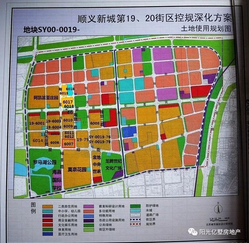 19街区地块规划图