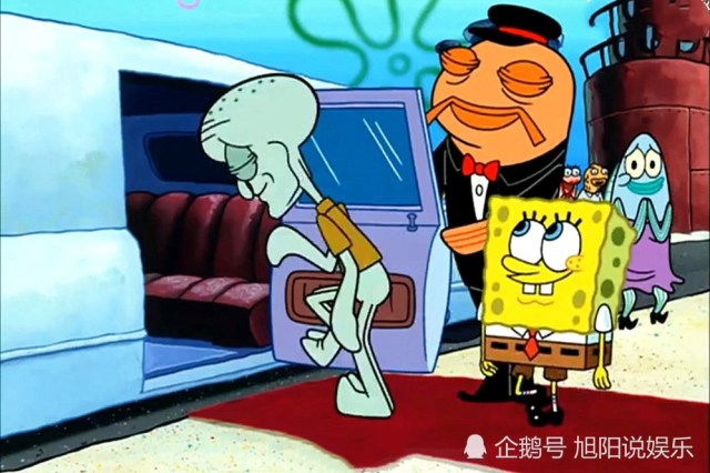 海绵宝宝最"现实"一幕,当章鱼哥变成大帅哥,鱼们的态度变了!